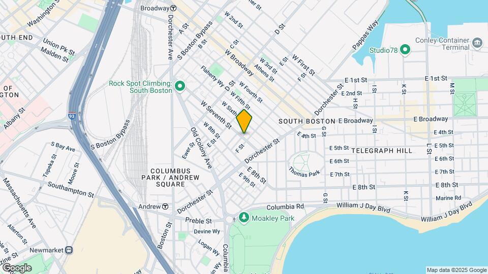186 W Seventh St Map and Location Details
