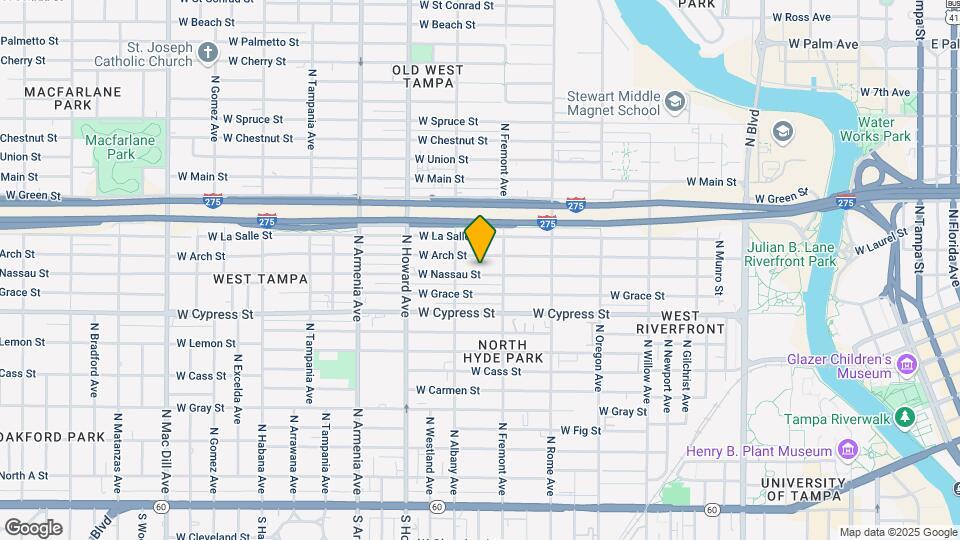 1923 W Nassau St Map and Location Details