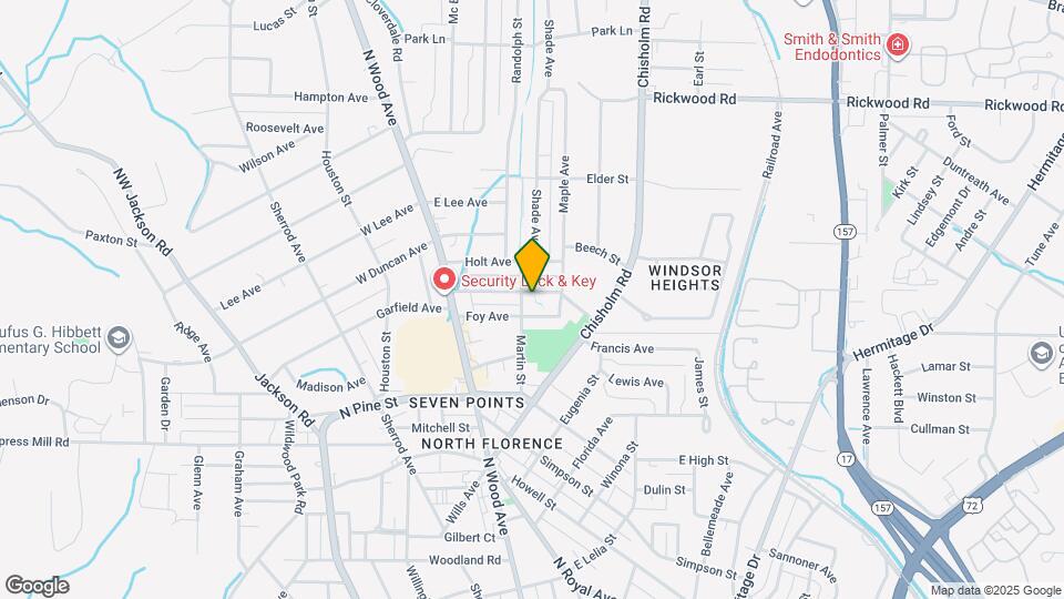 204 Button Ave Mapa y Detalles de la Ubicación