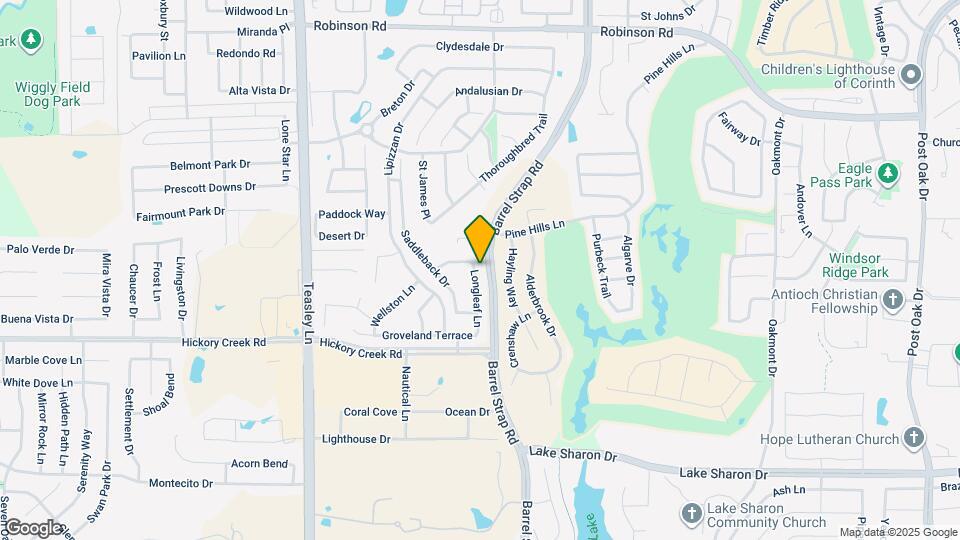 6509 Longleaf Ln Map and Location Details