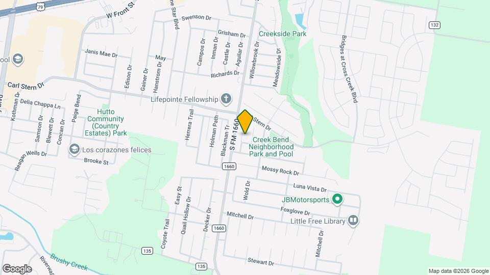 202 Lucky Clover Ln Map and Location Details