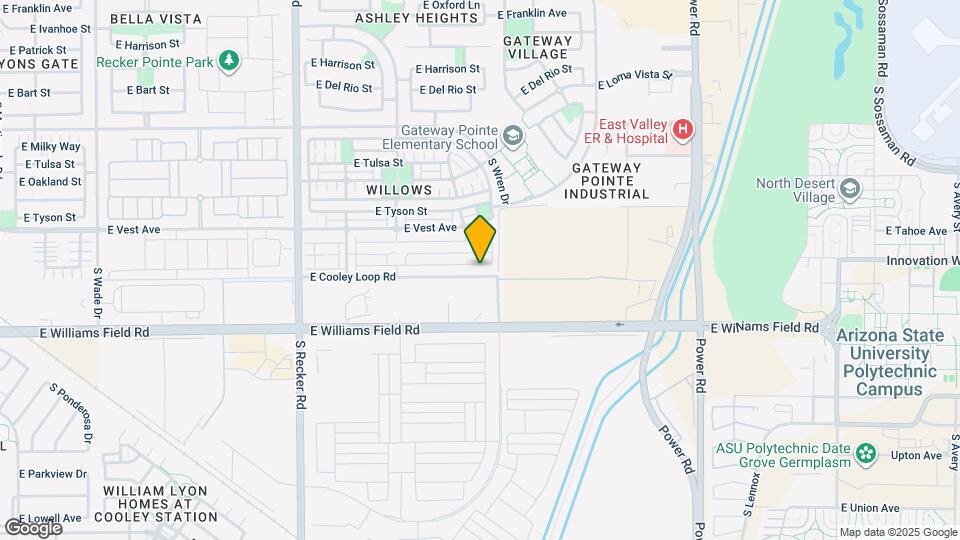 4357 E Pony Ln Map and Location Details