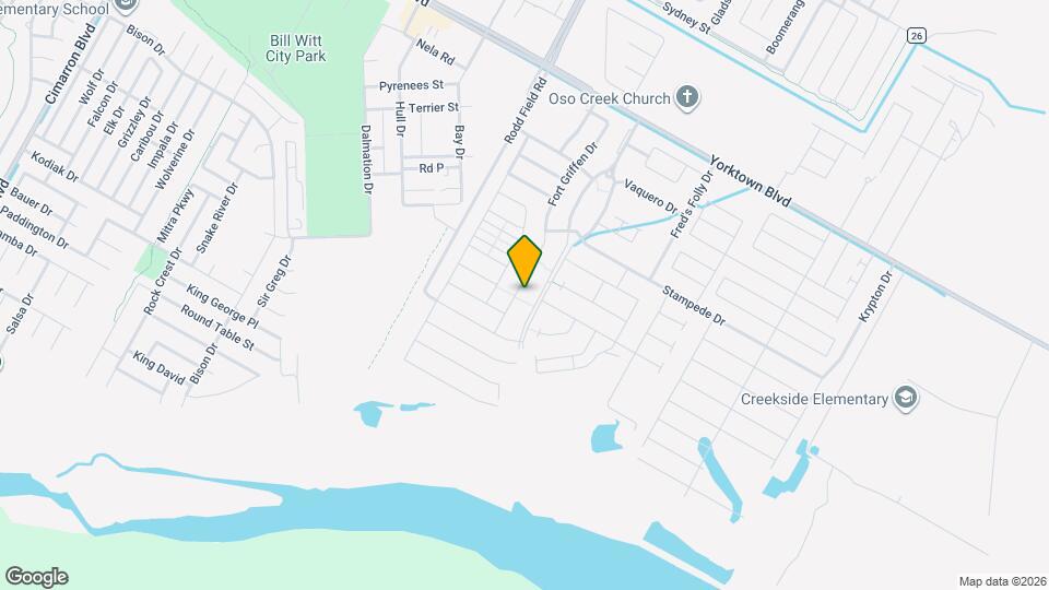 7918 Fort Griffen Dr Map and Location Details