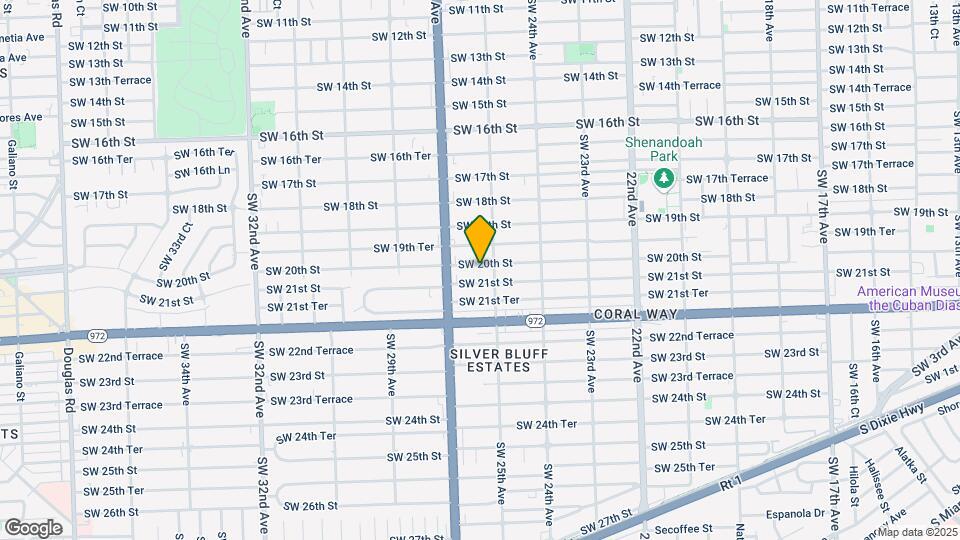 2520 SW 20th St Map and Location Details