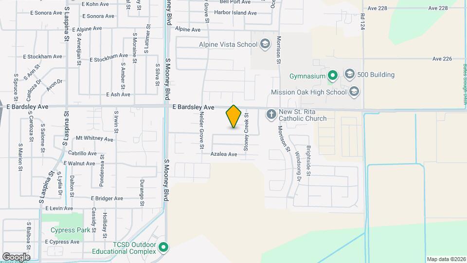 2724 Tecopa Ave Map and Location Details