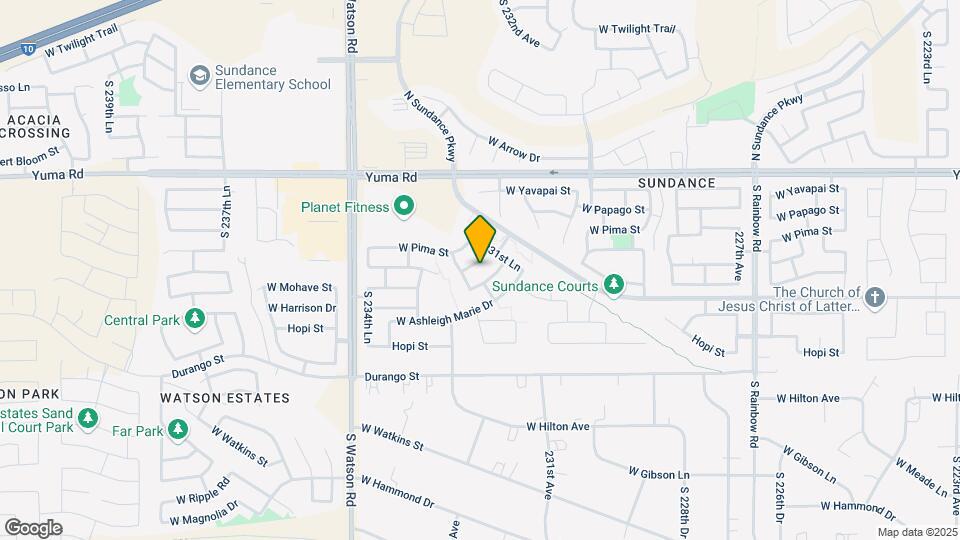 23257 W Cocopah St Map and Location Details