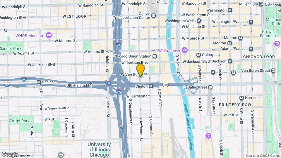 417 S Jefferson St, Unit 404B Mapa y Detalles de la Ubicación