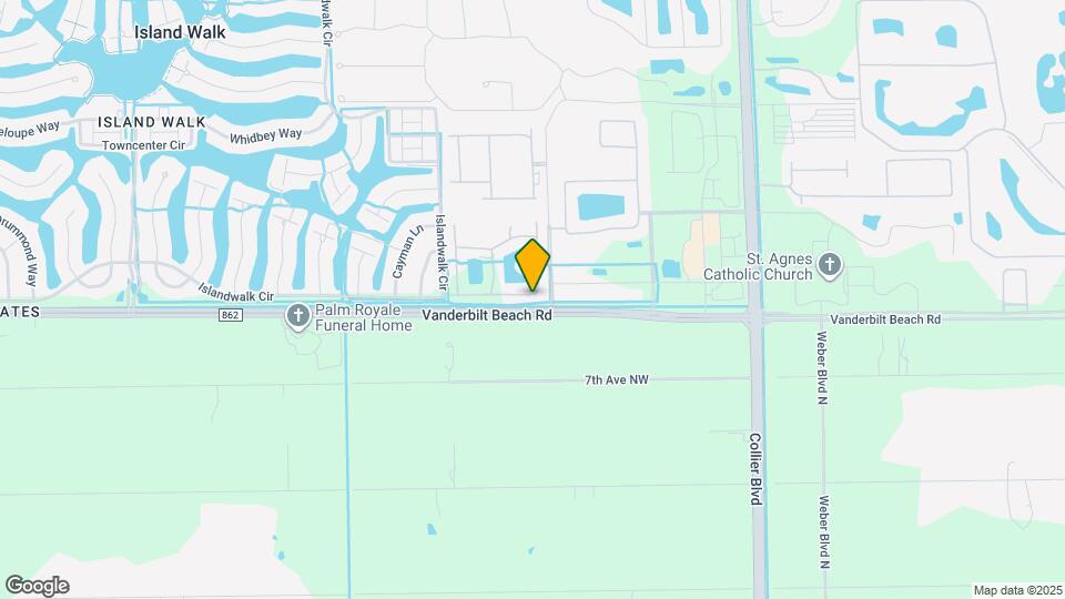 7036 Ambrosia Ln Map and Location Details