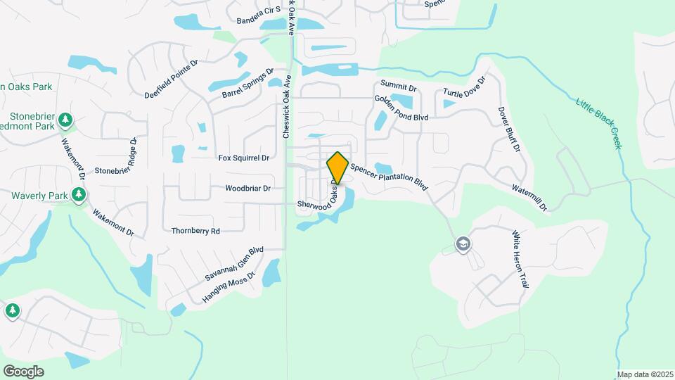 447 Sherwood Oaks Dr Map and Location Details