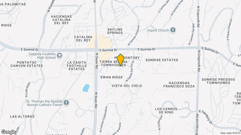 5449 N Cres Ridge Dr Map and Location Details