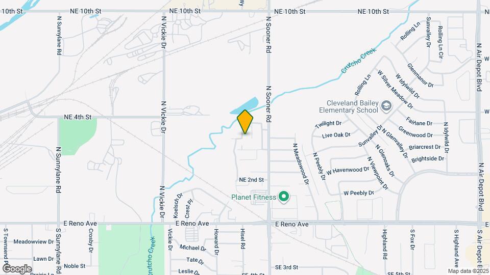 5516 Crooked Creek Rd Map and Location Details