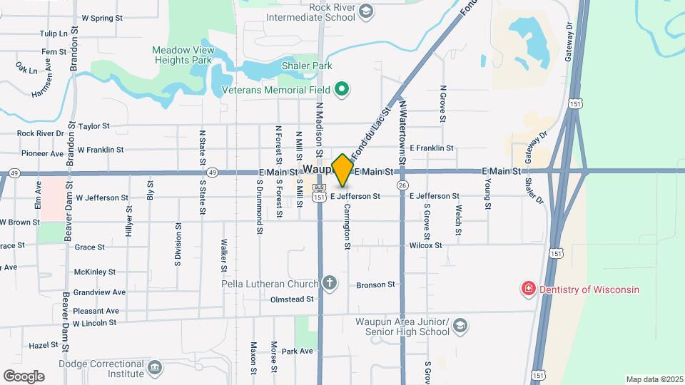 434 E Jefferson St, Unit 18a Map and Location Details