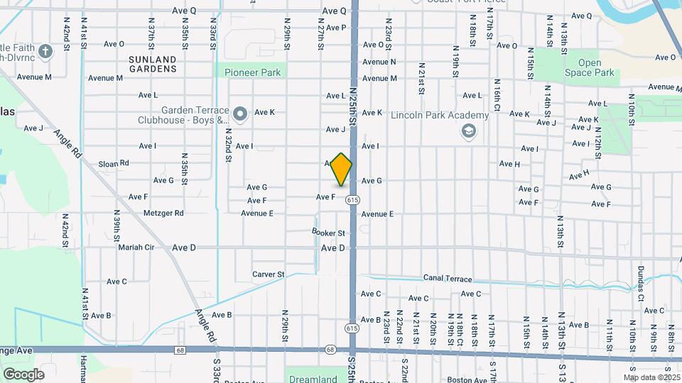 2506 Ave F Map and Location Details