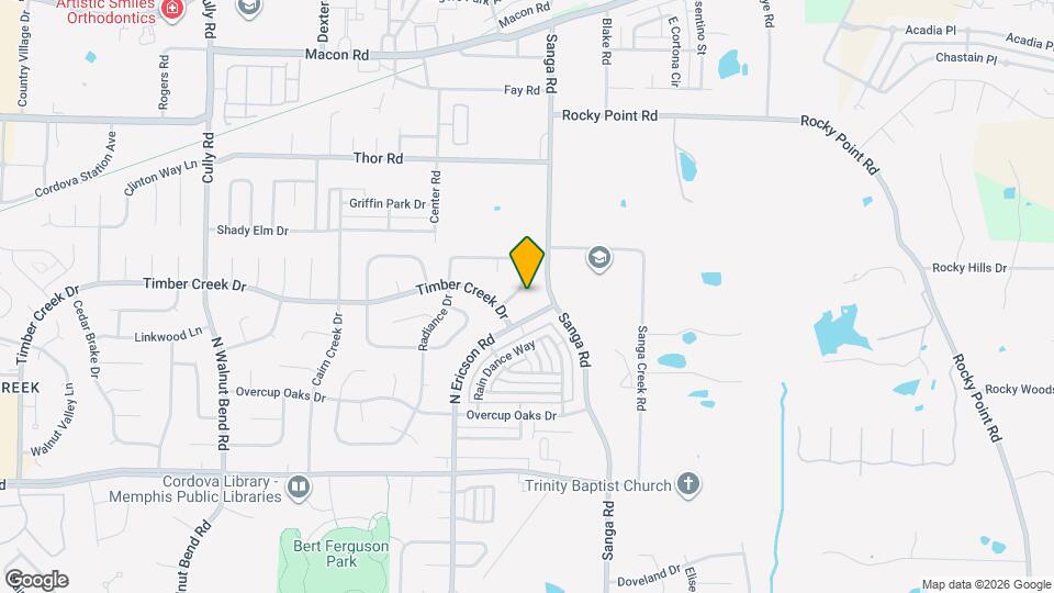 836 Tropicana Dr E Map and Location Details