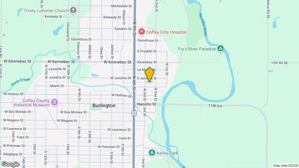 218 Miami St Map and Location Details