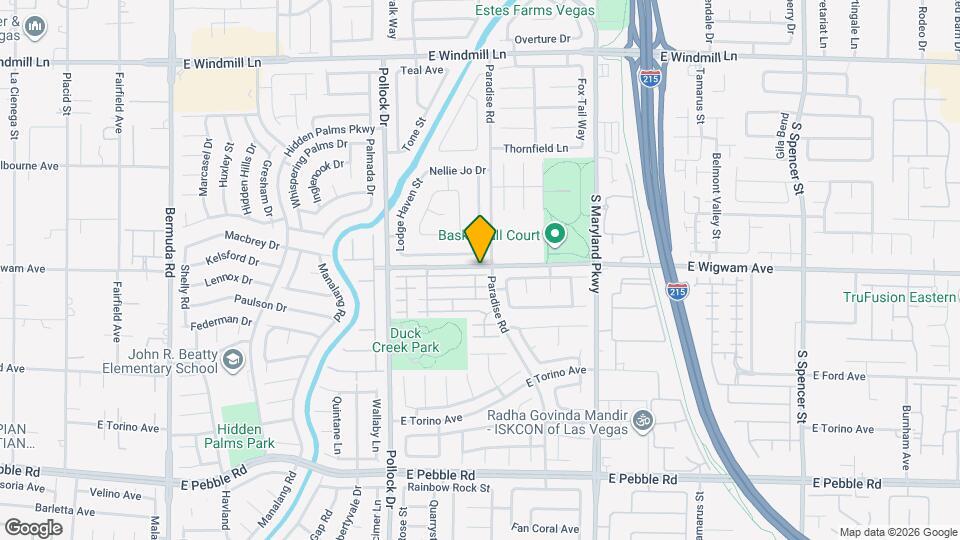 984 Clear Diamond Ave Map and Location Details