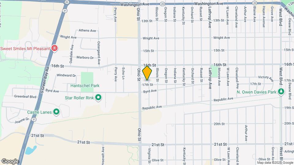 4602 17th St Map and Location Details