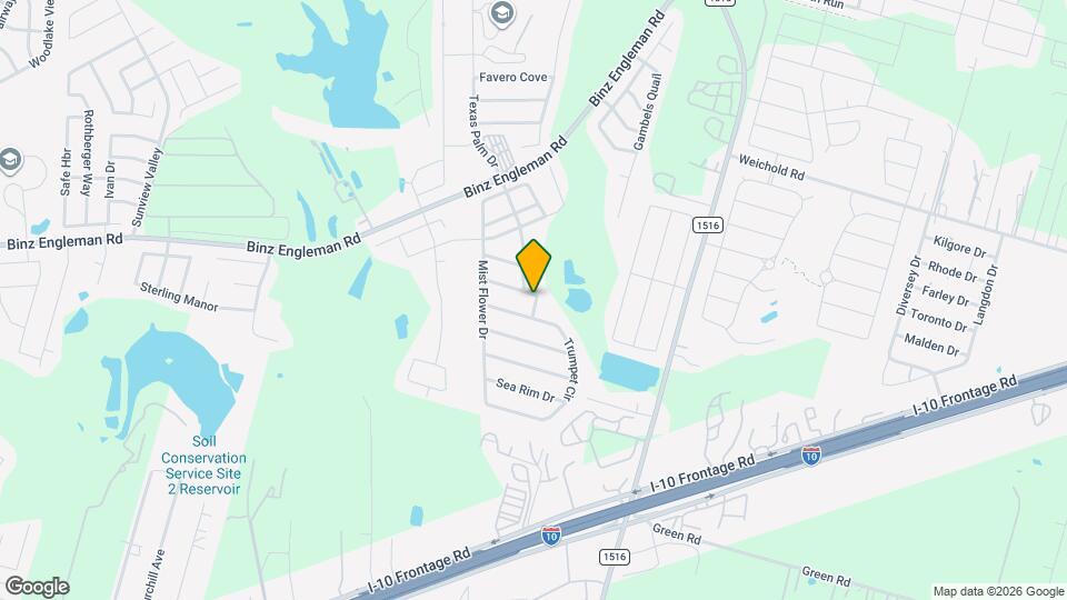 8514 Whitebrush Mapa y Detalles de la Ubicación