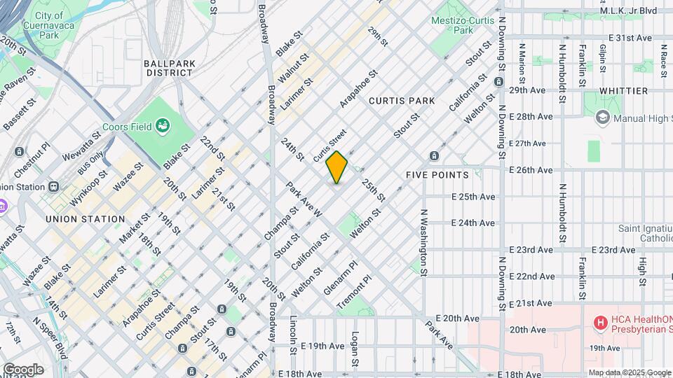809 24th St Map and Location Details