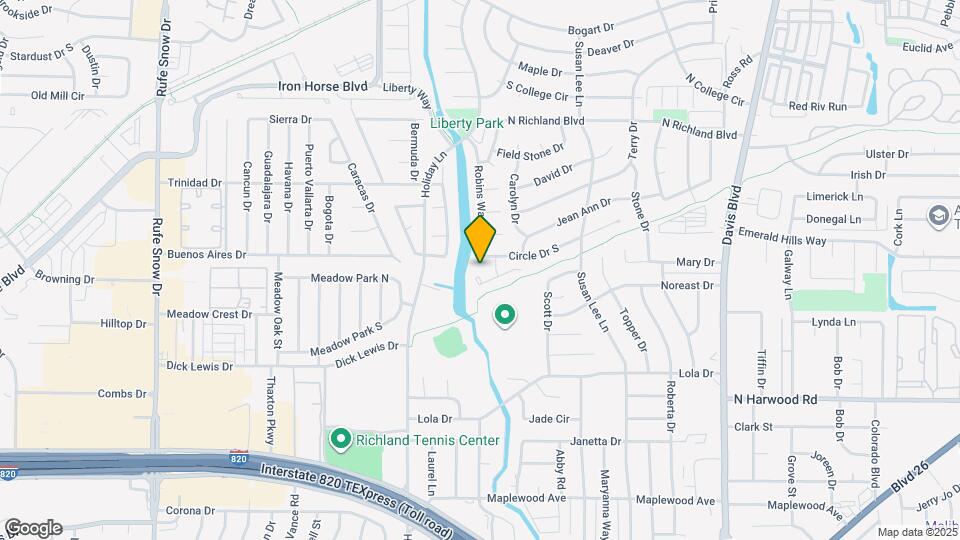 7308 Parkside Pl Dr Map and Location Details