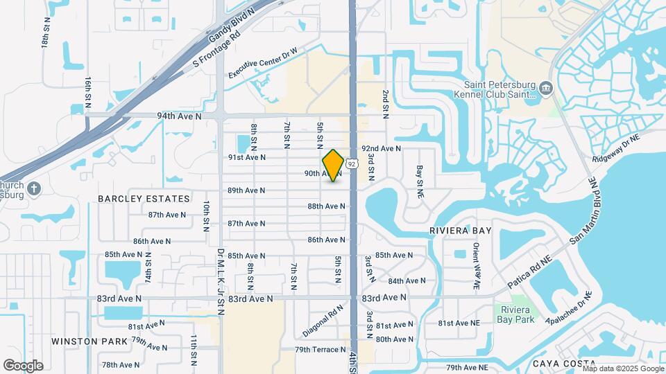 453 89th Ave N Mapa y Detalles de la Ubicación