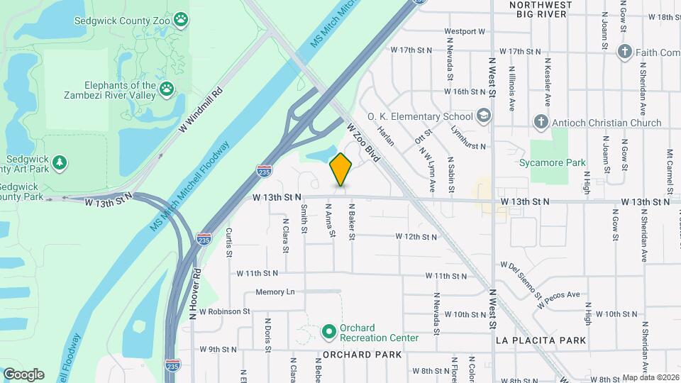 4800 W 13th St N, Unit 305 Map and Location Details