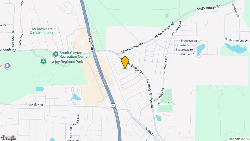 2214 Bridgewater Pass Map and Location Details