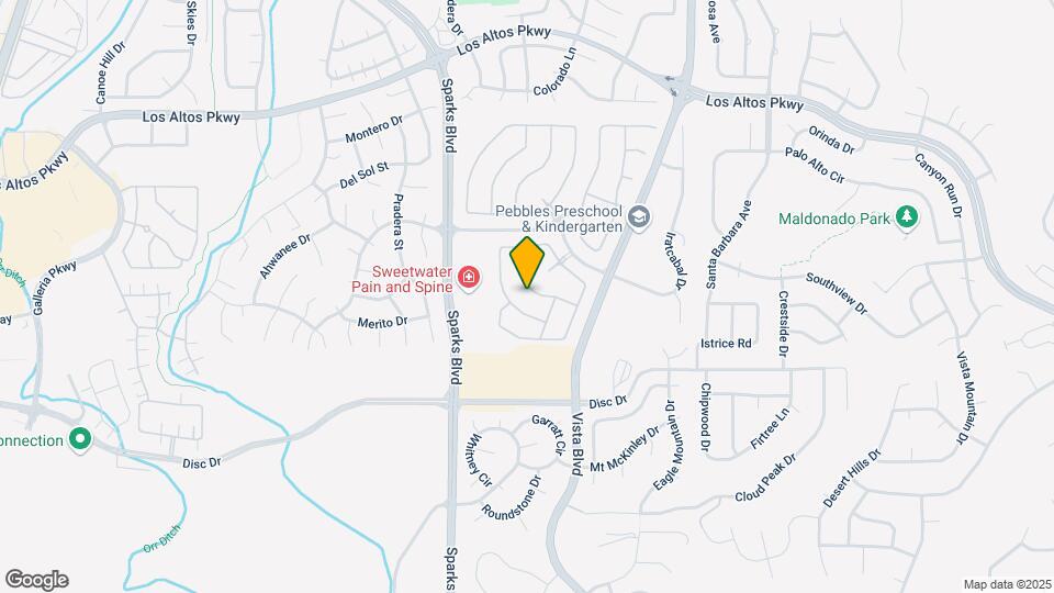 4851 Brunello Drive Map and Location Details
