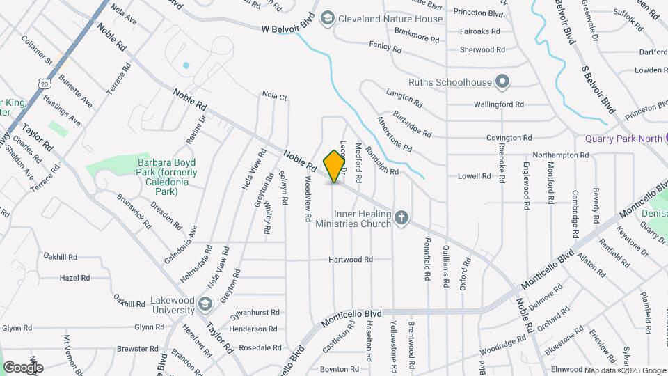 2270 Noble Rd Map and Location Details