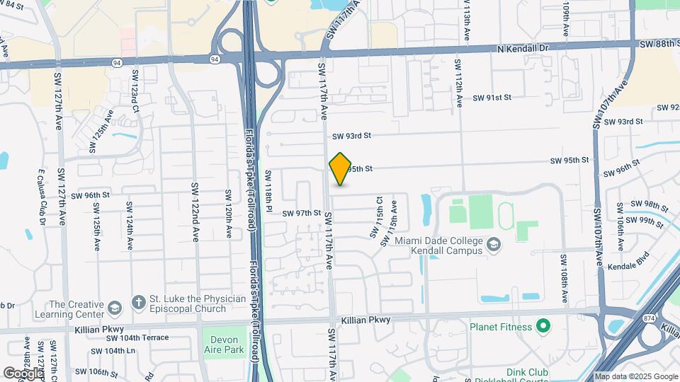 11645 SW 96th Ter Mapa y Detalles de la Ubicación