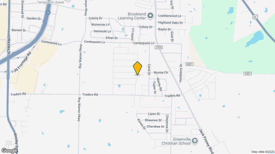 8201 Scott Ln Map and Location Details