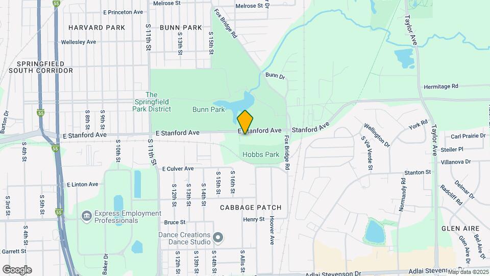 1606 E Stanford Ave Map and Location Details