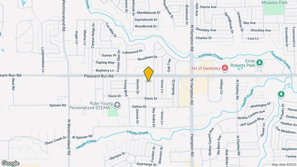 828 Misty Glen Dr Map and Location Details