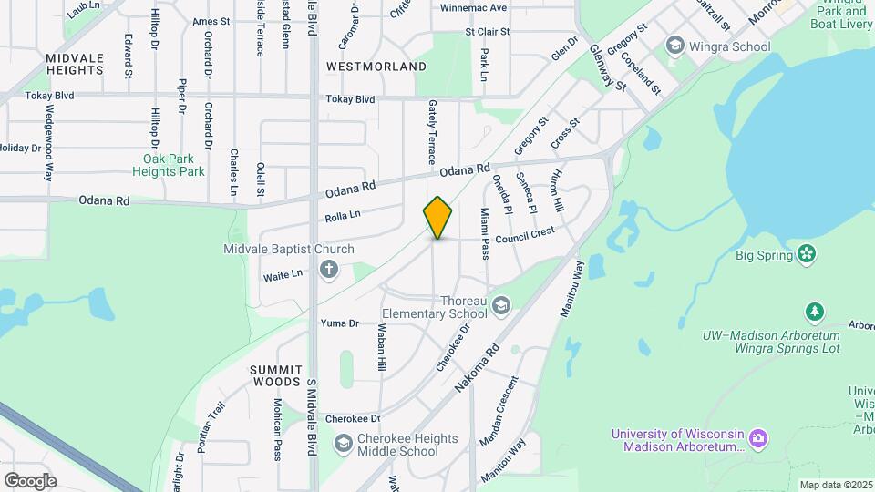 811 Hiawatha Dr Map and Location Details