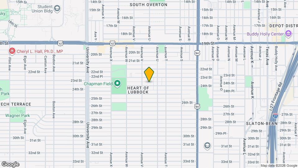 2114 24th St Map and Location Details