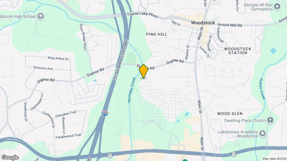 138 Creekwood Dr Map and Location Details