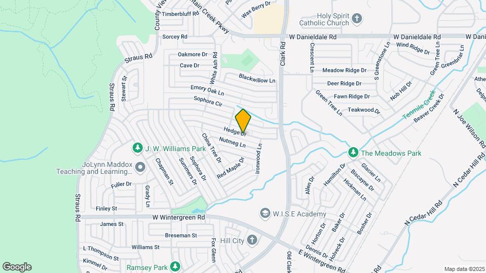 7130 Hedge Dr Map and Location Details