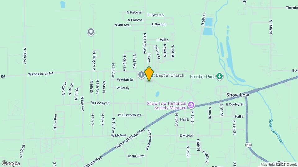 620 N 1st Pl Map and Location Details