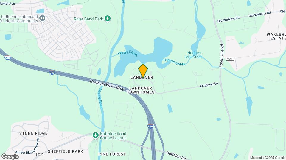 4016 Landover Ln Map and Location Details