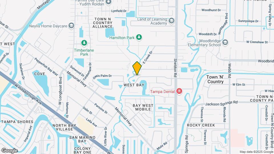 9029 Westbay Blvd Mapa y Detalles de la Ubicación
