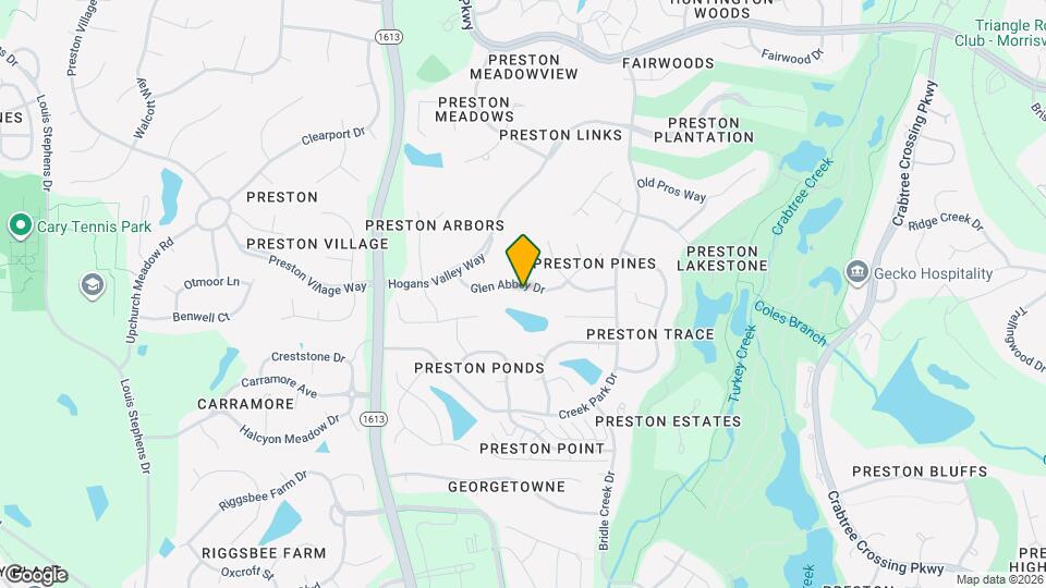 213 Glen Abbey Dr Map and Location Details