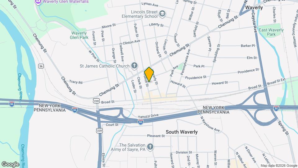 448 Fulton St, Unit Apt 2 Map and Location Details