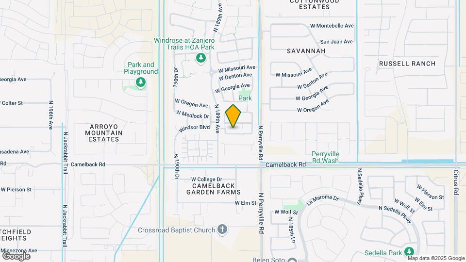 18836 W Windsor Blvd Map and Location Details