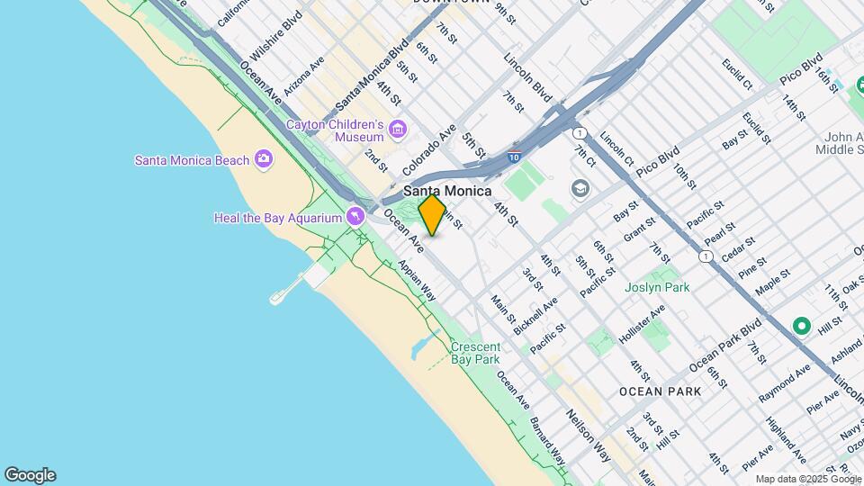 1705 Ocean Ave Map and Location Details
