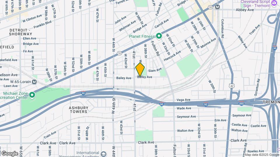 2292 W 40th St, Unit 4007 Bailey Avenue Map and Location Details
