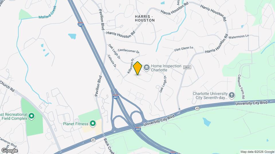 1909 Dembrigh Ln Map and Location Details