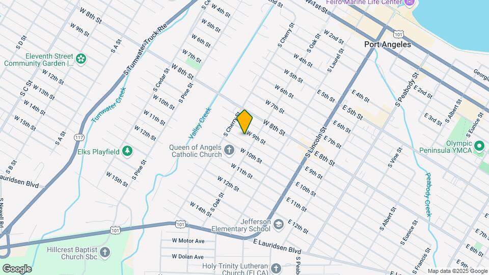 216 W 9th St Map and Location Details
