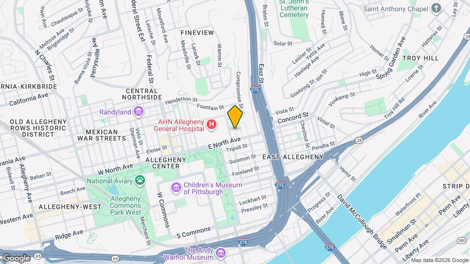 1213 Ocala St Map and Location Details