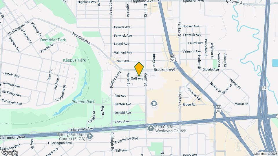 1904 Goff Ave, Unit 1904 Map and Location Details