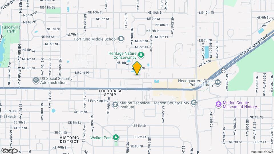 223 NE 19th Ave Map and Location Details